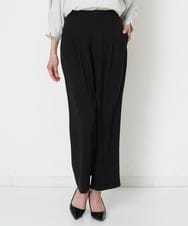 PZLET03260 GEORGES RECH(ジョルジュ・レッシュ) [セットアップ対応]パウダリーストレートパンツ ライトグレー