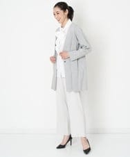PZLET03260 GEORGES RECH(ジョルジュ・レッシュ) [セットアップ対応]パウダリーストレートパンツ ライトグレー