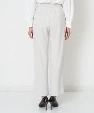 PZLET03260 GEORGES RECH(ジョルジュ・レッシュ) [セットアップ対応]パウダリーストレートパンツ ライトグレー