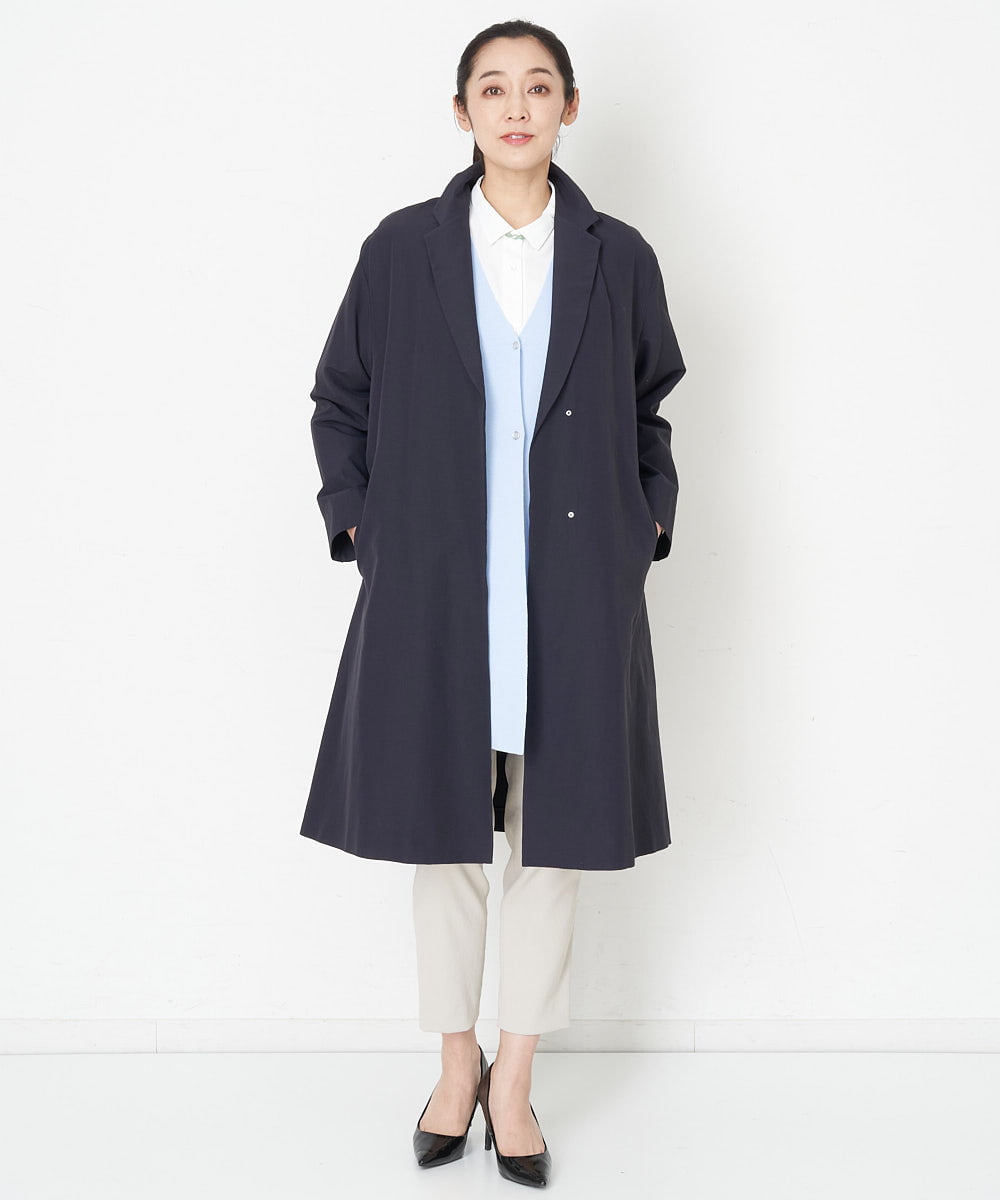 PZLET19210 GEORGES RECH(ジョルジュ・レッシュ) ストレッチテーパードパンツ アイボリー