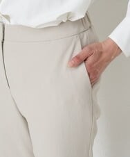 PZLET19210 GEORGES RECH(ジョルジュ・レッシュ) ストレッチテーパードパンツ アイボリー