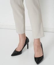 PZLET19210 GEORGES RECH(ジョルジュ・レッシュ) ストレッチテーパードパンツ アイボリー
