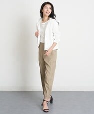 PZLET31290 GEORGES RECH(ジョルジュ・レッシュ) ペグトップワークパンツ ベージュ