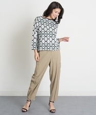 PZLET31290 GEORGES RECH(ジョルジュ・レッシュ) ペグトップワークパンツ ベージュ