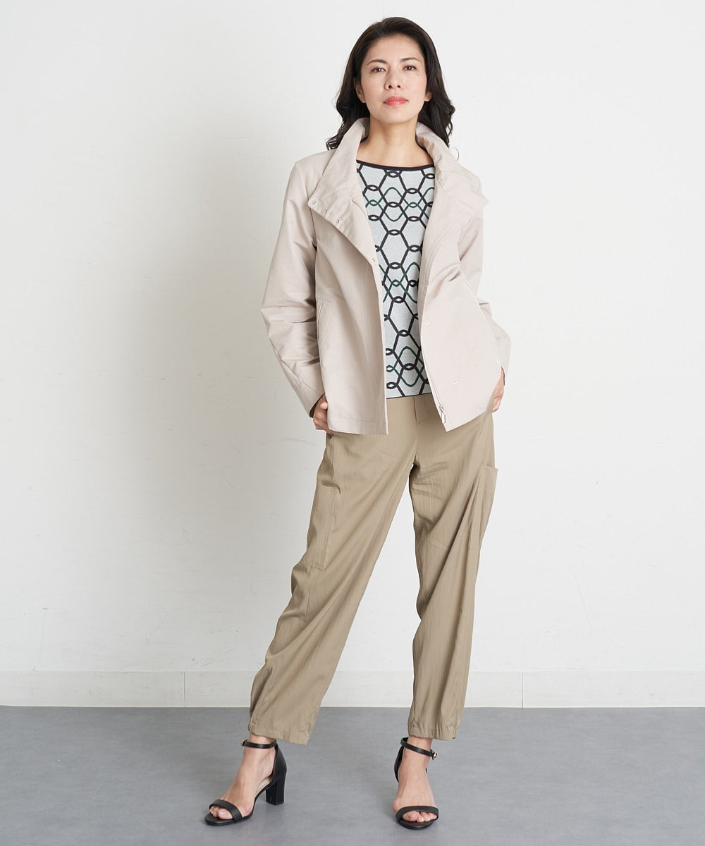 PZLET31290 GEORGES RECH(ジョルジュ・レッシュ) ペグトップワークパンツ ベージュ