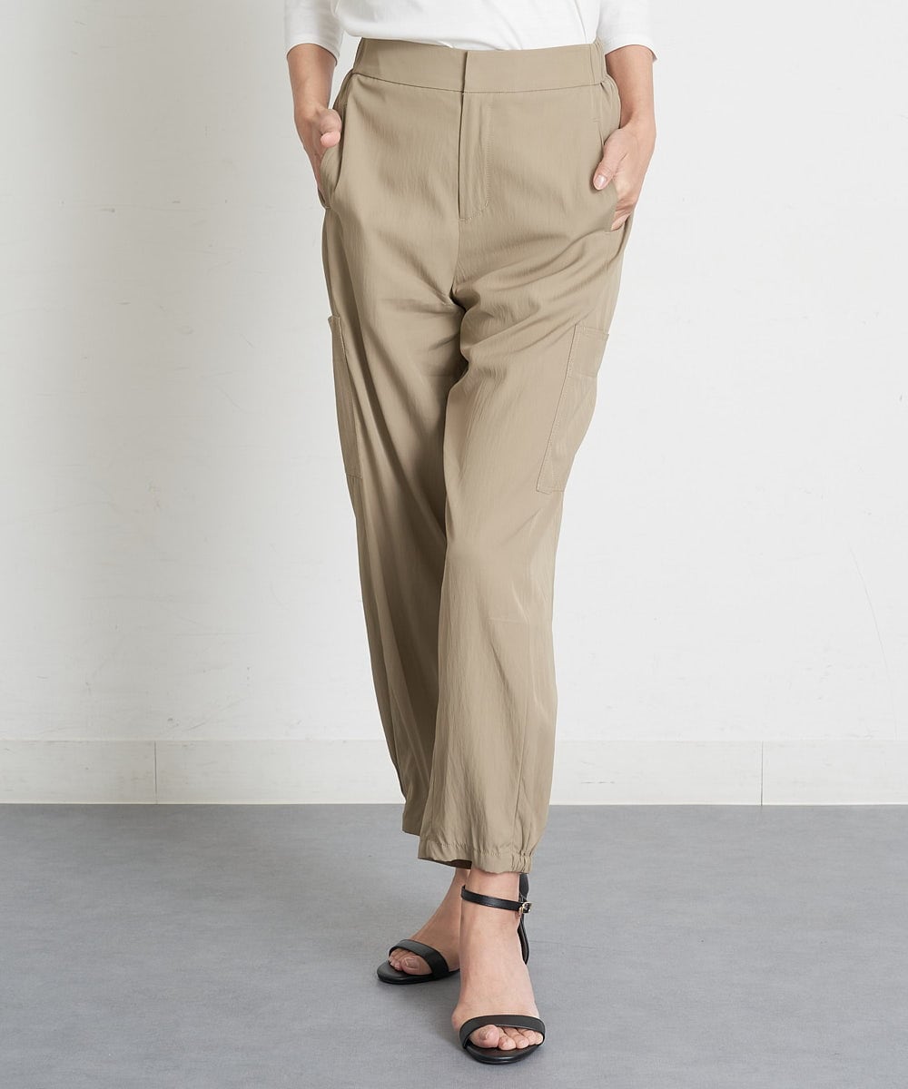 PZLET31290 GEORGES RECH(ジョルジュ・レッシュ) ペグトップワークパンツ ベージュ