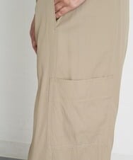 PZLET31290 GEORGES RECH(ジョルジュ・レッシュ) ペグトップワークパンツ ベージュ