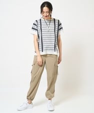 PZLGA10290 GEORGES RECH(ジョルジュ・レッシュ) パラシュートカーゴパンツ ベージュ