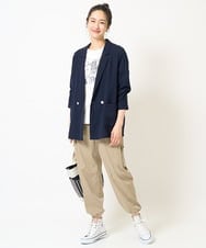 PZLGA10290 GEORGES RECH(ジョルジュ・レッシュ) パラシュートカーゴパンツ ベージュ