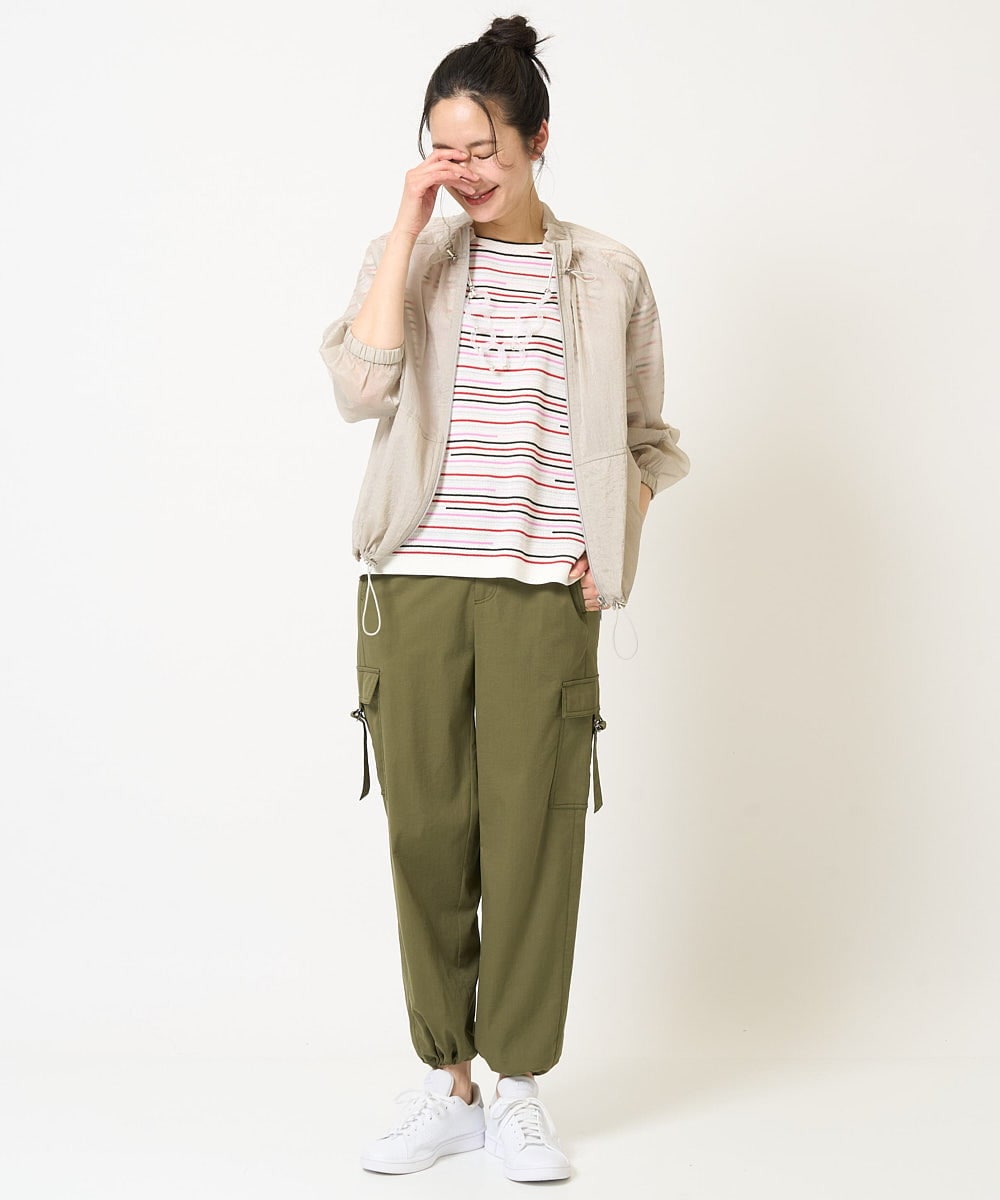 PZLGA10290 GEORGES RECH(ジョルジュ・レッシュ) パラシュートカーゴパンツ ベージュ