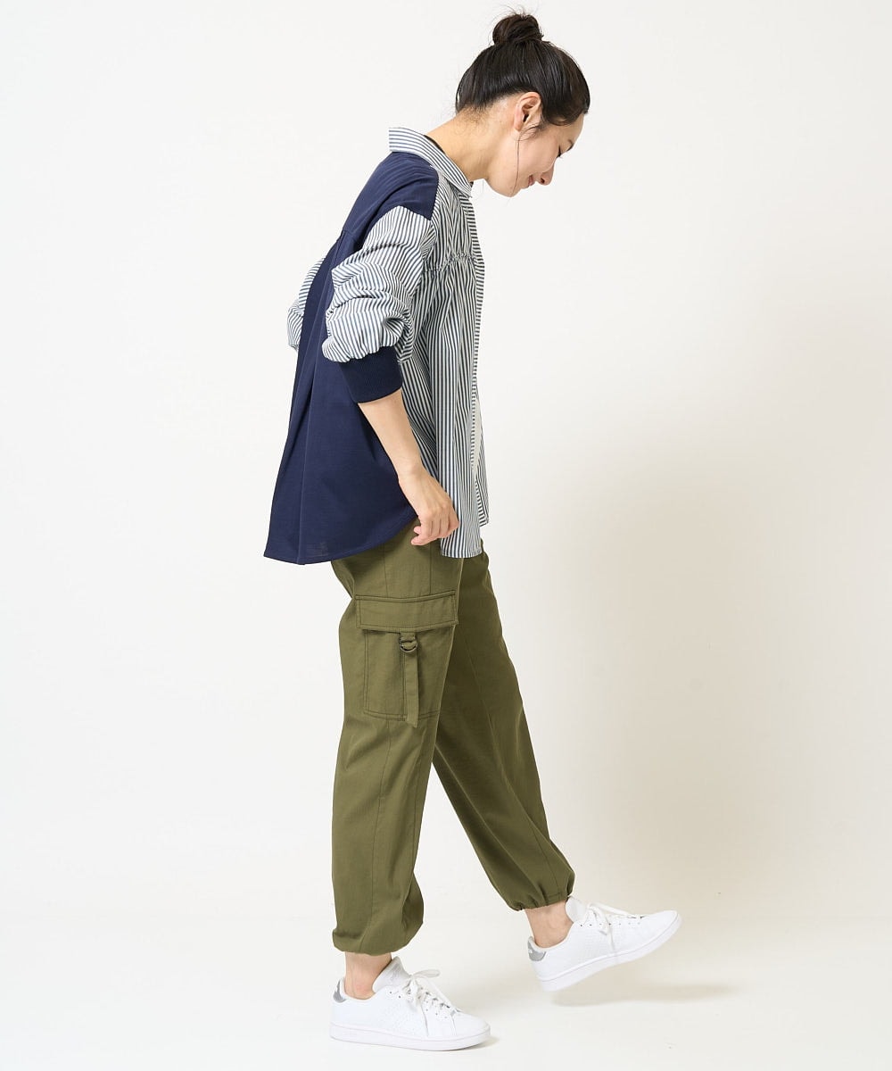 PZLGA10290 GEORGES RECH(ジョルジュ・レッシュ) パラシュートカーゴパンツ ベージュ