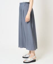 PZLGA30240 GEORGES RECH(ジョルジュ・レッシュ) [接触冷感]エコベロソフトローンキュロットパンツ グレー