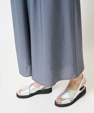 PZLGA30240 GEORGES RECH(ジョルジュ・レッシュ) [接触冷感]エコベロソフトローンキュロットパンツ グレー