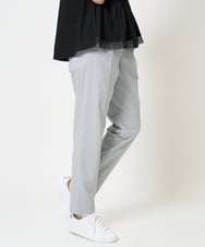 PZLGA34240 GEORGES RECH(ジョルジュ・レッシュ)  [日本製]TRピンストライプジョグパンツ ネイビー