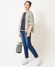 PZLGC50250 GEORGES RECH(ジョルジュ・レッシュ) ストレッチスリム10ozスリムパンツ ネイビー