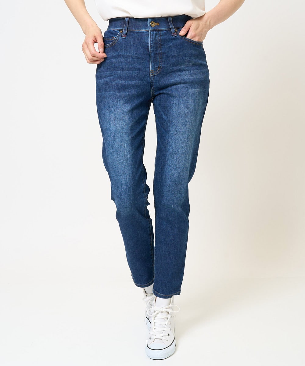 PZLGC50250 GEORGES RECH(ジョルジュ・レッシュ) ストレッチスリム10ozスリムパンツ ネイビー