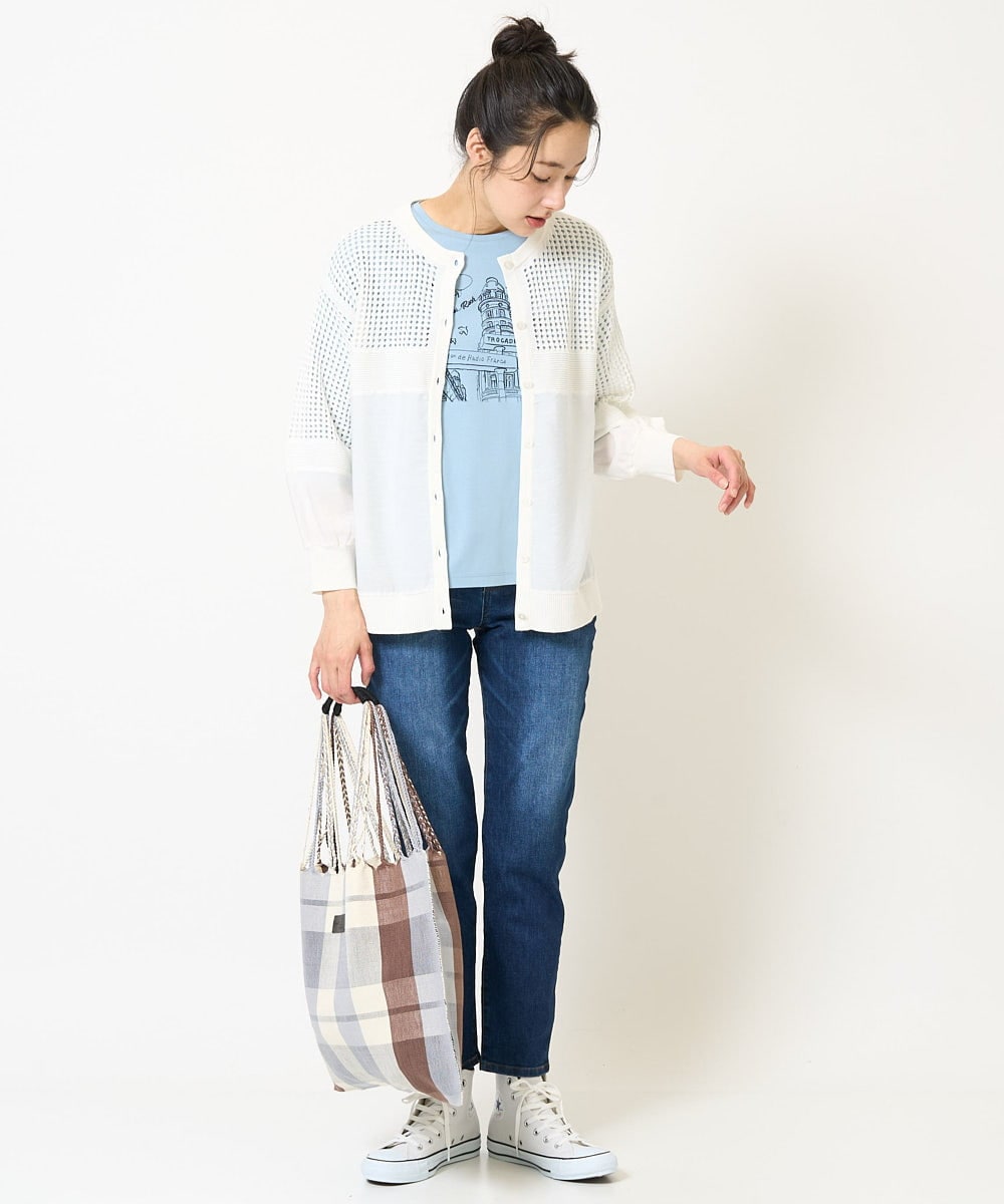 PZLGC50250 GEORGES RECH(ジョルジュ・レッシュ) ストレッチスリム10ozスリムパンツ ネイビー