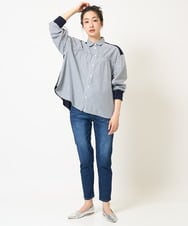 PZLGC50250 GEORGES RECH(ジョルジュ・レッシュ) ストレッチスリム10ozスリムパンツ ネイビー