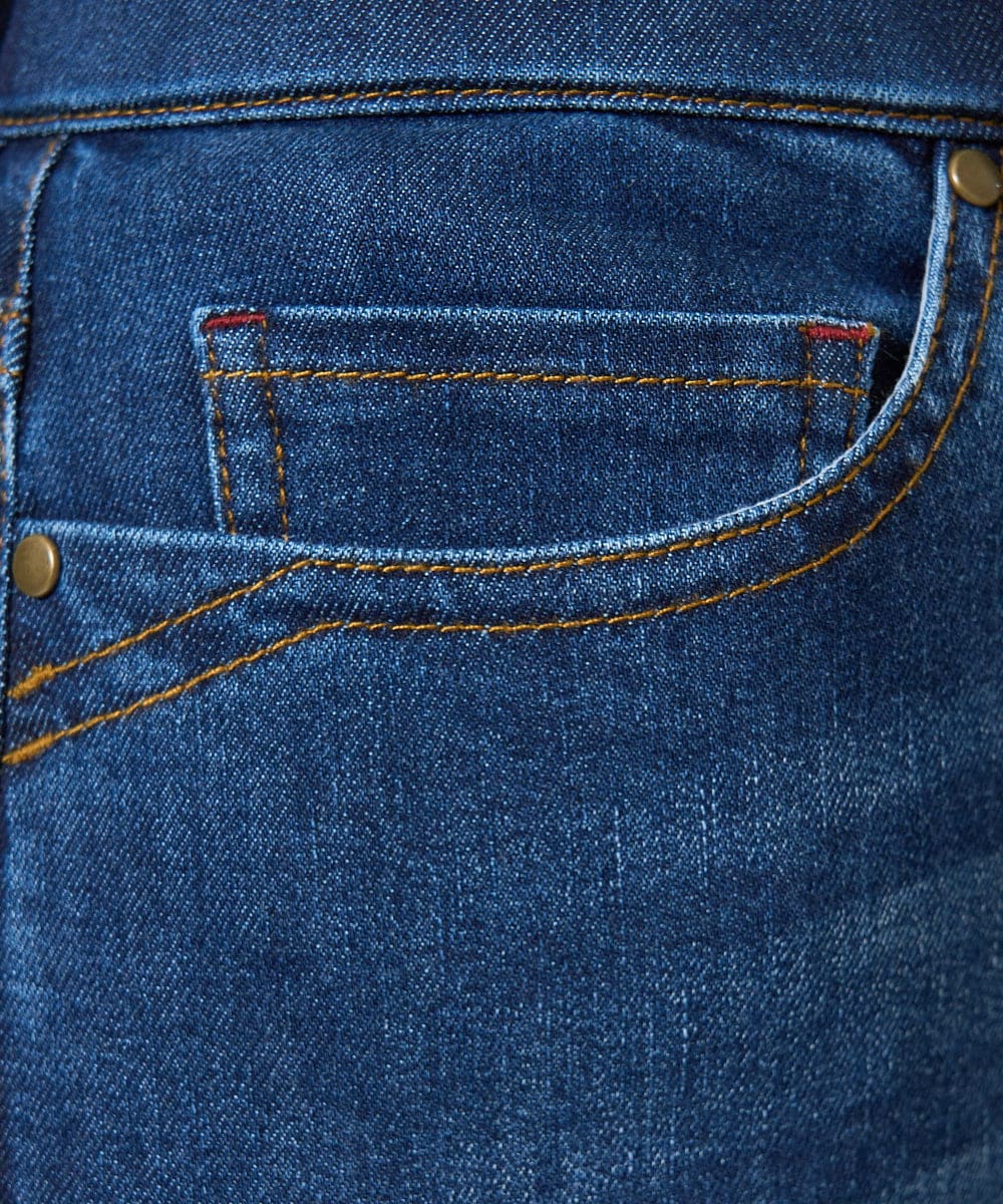 PZLGC50250 GEORGES RECH(ジョルジュ・レッシュ) ストレッチスリム10ozスリムパンツ ネイビー