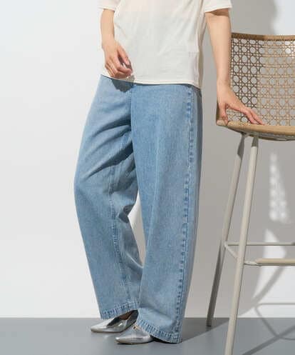 PZLGD03330 GEORGES RECH イージーデニムワイドパンツ