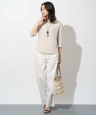 PZLGD03330 GEORGES RECH(ジョルジュ・レッシュ) イージーデニムワイドパンツ ライトブルー