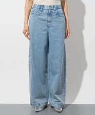 PZLGD03330 GEORGES RECH(ジョルジュ・レッシュ) イージーデニムワイドパンツ ライトブルー