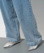 PZLGD03330 GEORGES RECH(ジョルジュ・レッシュ) イージーデニムワイドパンツ ライトブルー