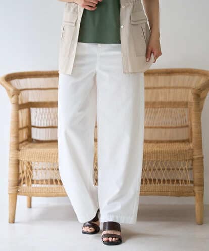 PZLGD03330 GEORGES RECH イージーデニムワイドパンツ