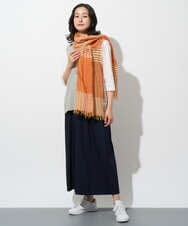 PZLGD09250 GEORGES RECH(ジョルジュ・レッシュ) ナチュラルブロードガウチョパンツ カーキ