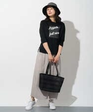 PZLGD09250 GEORGES RECH(ジョルジュ・レッシュ) ナチュラルブロードガウチョパンツ カーキ