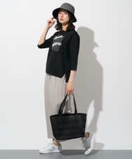 PZLGD09250 GEORGES RECH(ジョルジュ・レッシュ) ナチュラルブロードガウチョパンツ カーキ