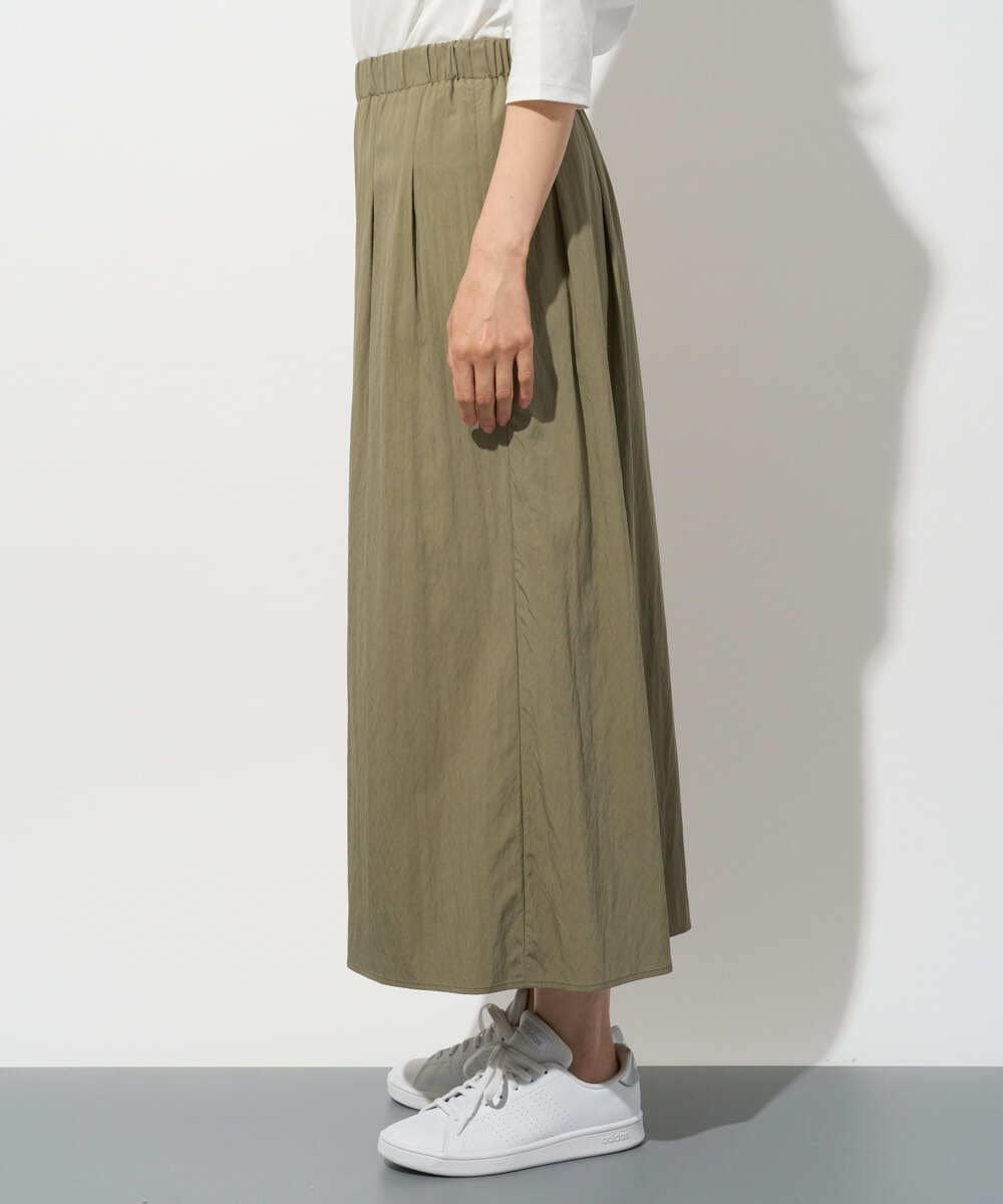 PZLGD09250 GEORGES RECH(ジョルジュ・レッシュ) ナチュラルブロードガウチョパンツ カーキ