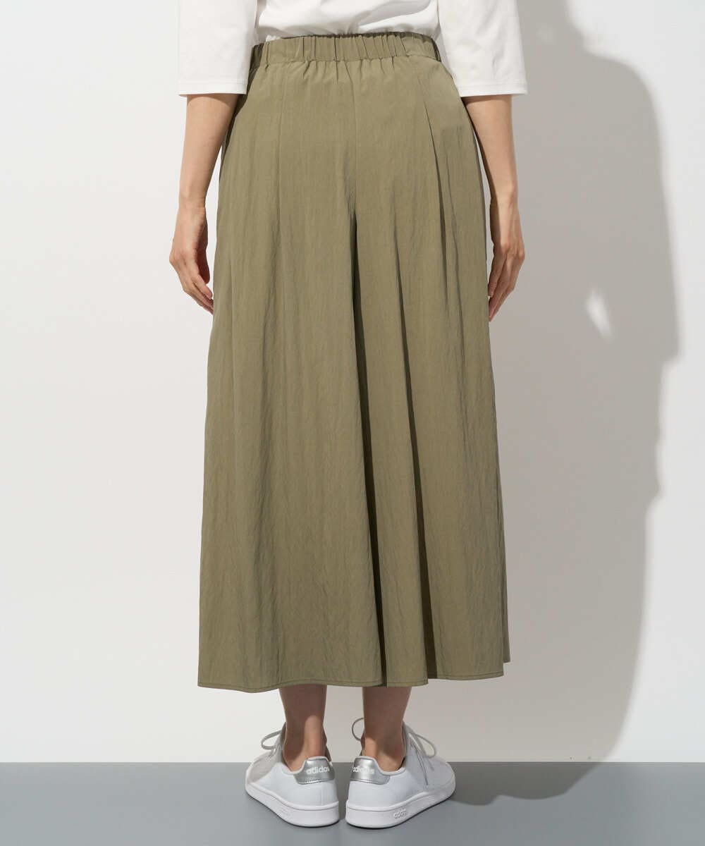 PZLGD09250 GEORGES RECH(ジョルジュ・レッシュ) ナチュラルブロードガウチョパンツ カーキ