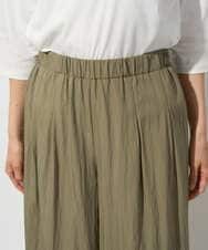 PZLGD09250 GEORGES RECH(ジョルジュ・レッシュ) ナチュラルブロードガウチョパンツ カーキ