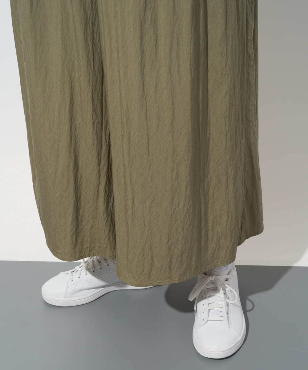 PZLGD09250 GEORGES RECH(ジョルジュ・レッシュ) ナチュラルブロードガウチョパンツ カーキ