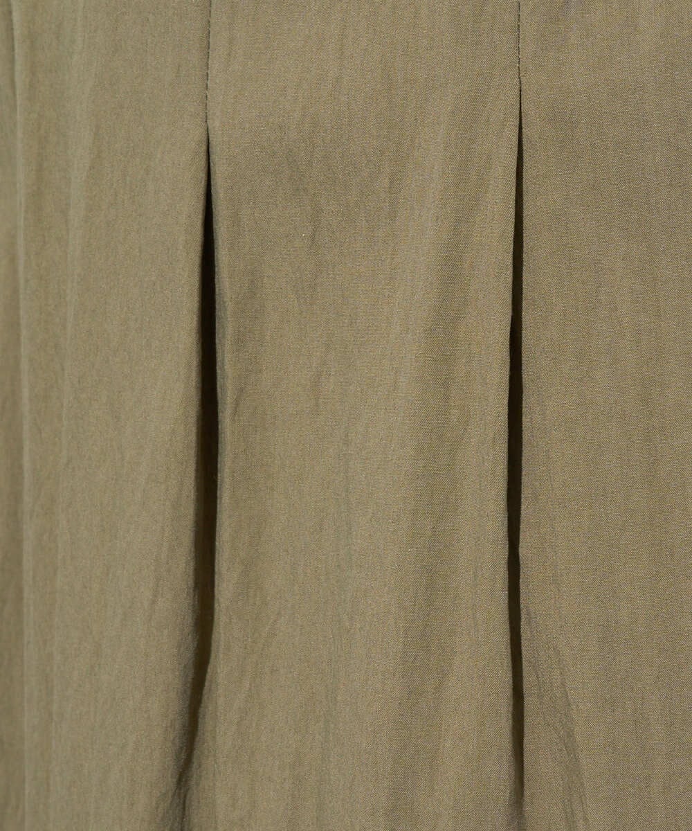 PZLGD09250 GEORGES RECH(ジョルジュ・レッシュ) ナチュラルブロードガウチョパンツ カーキ