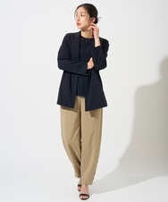 PZLGD12290 GEORGES RECH(ジョルジュ・レッシュ)  [セットアップ対応]ステッチワーク2WAYパンツ ブラック