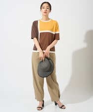 PZLGD12290 GEORGES RECH(ジョルジュ・レッシュ)  [セットアップ対応]ステッチワーク2WAYパンツ ブラック