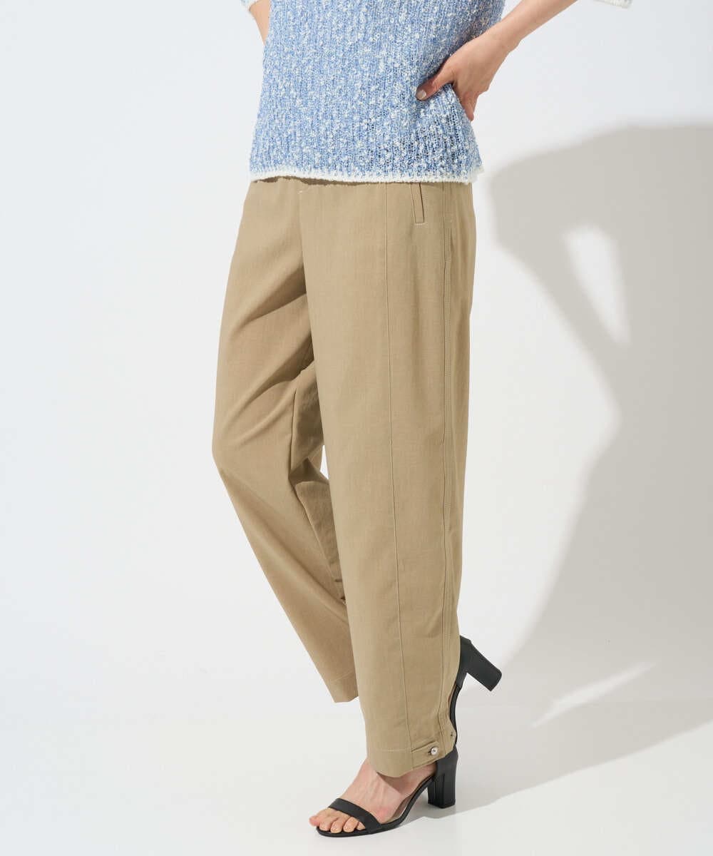 PZLGD12290 GEORGES RECH(ジョルジュ・レッシュ)  [セットアップ対応]ステッチワーク2WAYパンツ ブラック