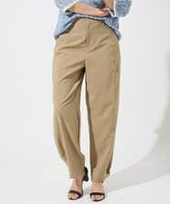 PZLGD12290 GEORGES RECH(ジョルジュ・レッシュ)  [セットアップ対応]ステッチワーク2WAYパンツ ブラック