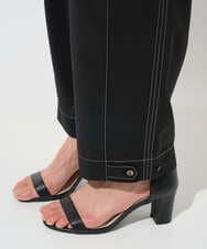 PZLGD12290 GEORGES RECH(ジョルジュ・レッシュ)  [セットアップ対応]ステッチワーク2WAYパンツ ブラック