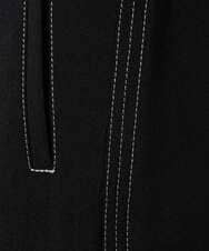 PZLGD12290 GEORGES RECH(ジョルジュ・レッシュ)  [セットアップ対応]ステッチワーク2WAYパンツ ブラック