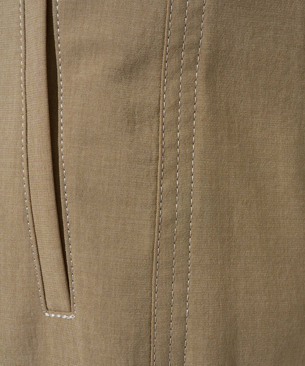 PZLGD12290 GEORGES RECH(ジョルジュ・レッシュ)  [セットアップ対応]ステッチワーク2WAYパンツ ブラック