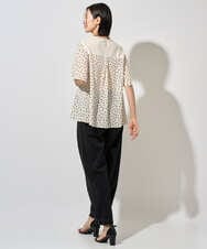 PZLGD12290 GEORGES RECH(ジョルジュ・レッシュ)  [セットアップ対応]ステッチワーク2WAYパンツ ブラック