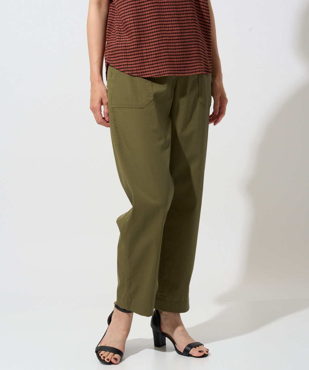 PZLGD26270 GEORGES RECH(ジョルジュ・レッシュ) ハイストレッチベイカーパンツ カーキ