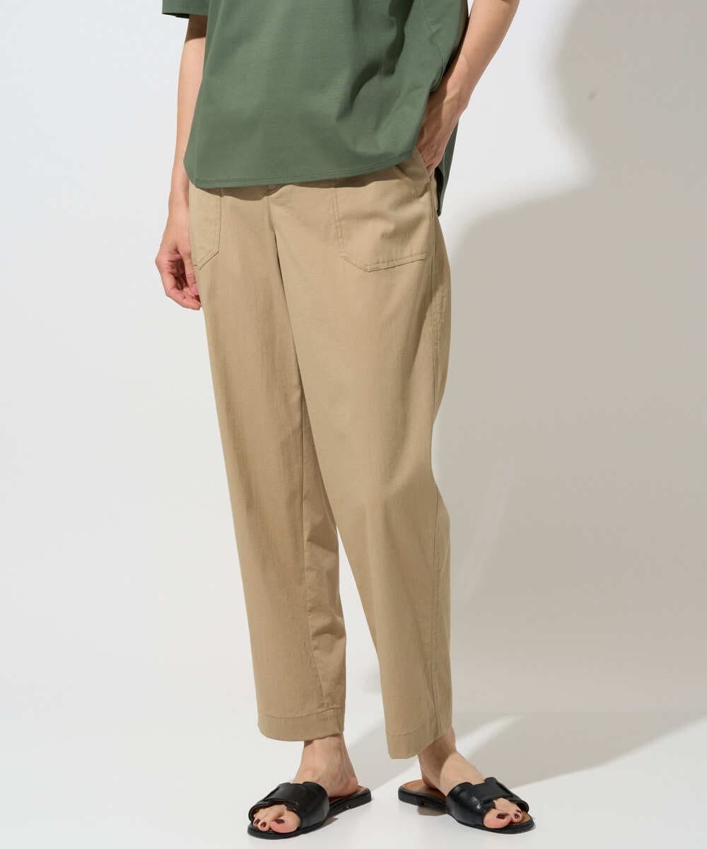 PZLGD26270 GEORGES RECH(ジョルジュ・レッシュ) ハイストレッチベイカーパンツ ベージュ