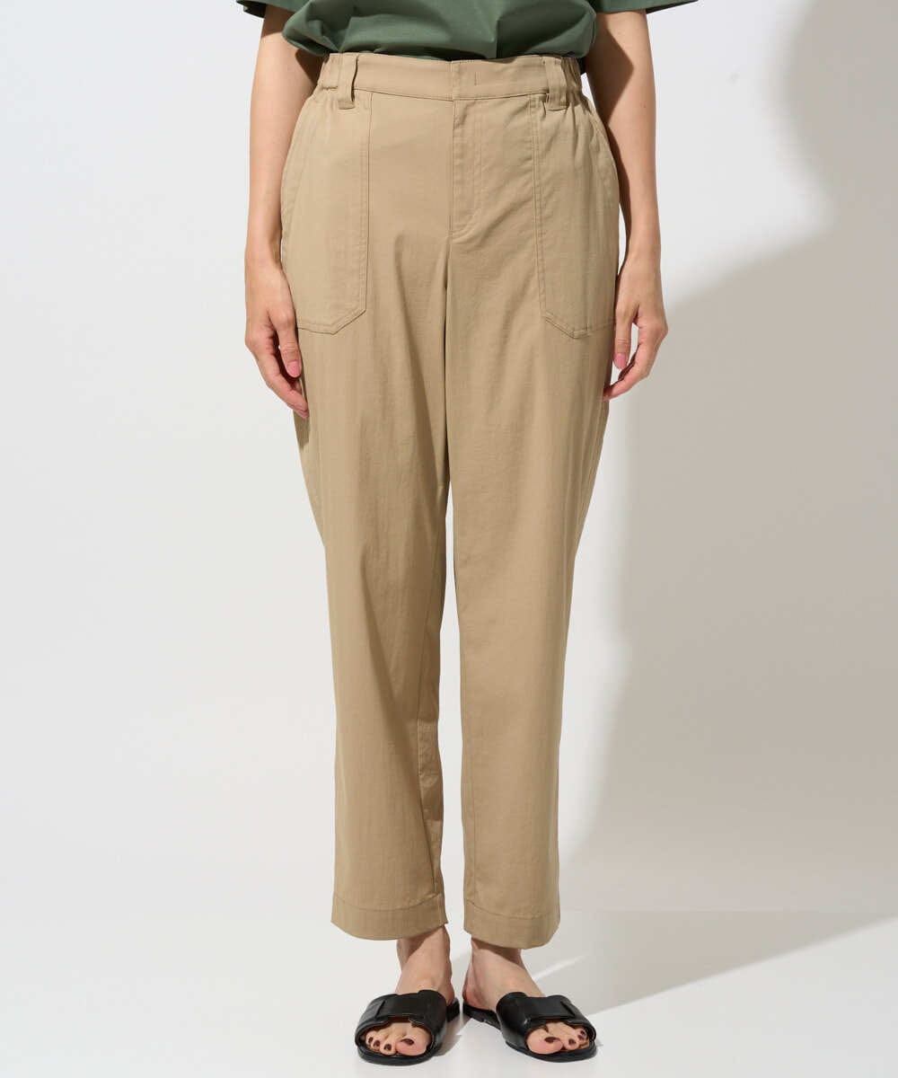 PZLGD26270 GEORGES RECH(ジョルジュ・レッシュ) ハイストレッチベイカーパンツ ベージュ