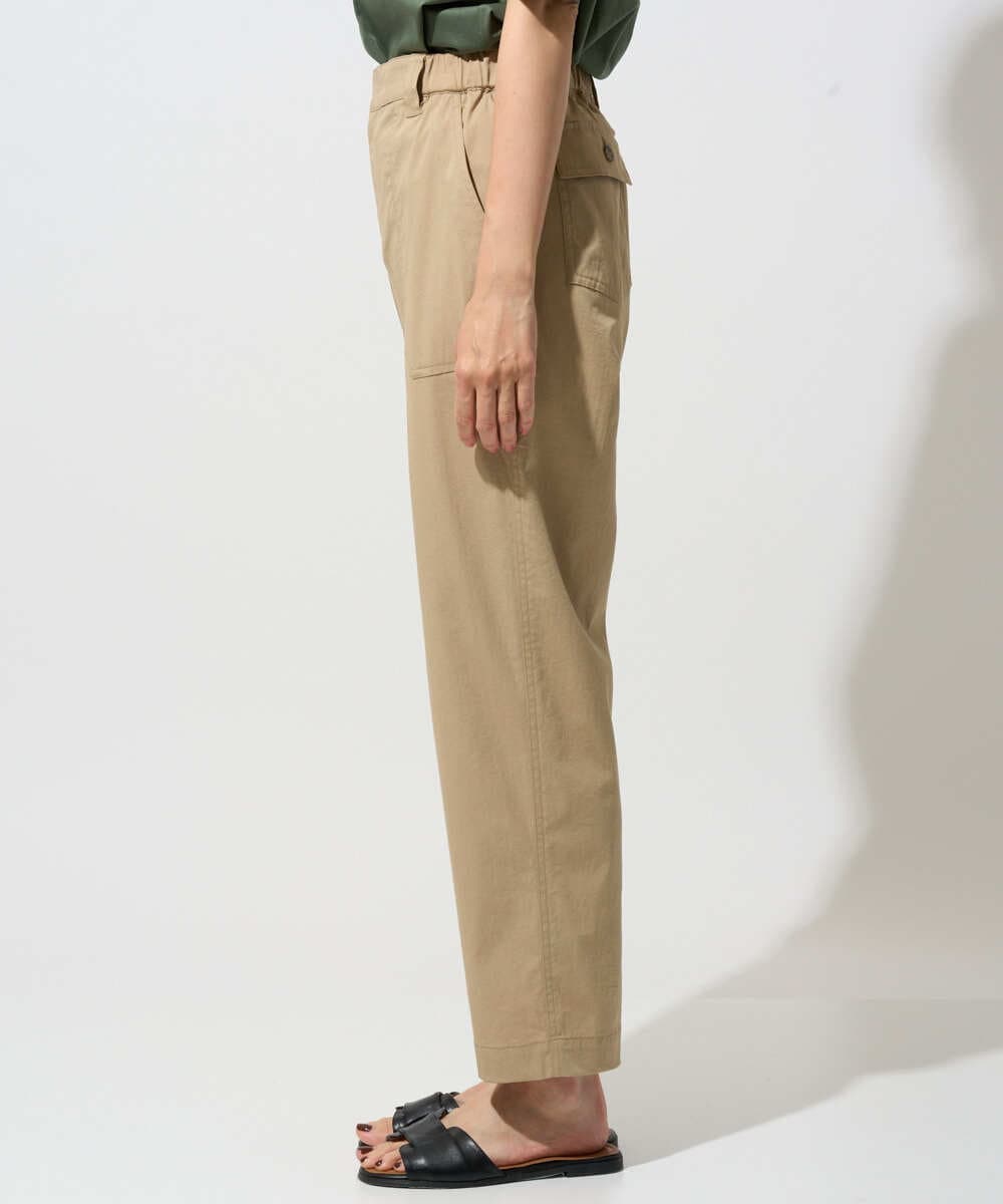 PZLGD26270 GEORGES RECH(ジョルジュ・レッシュ) ハイストレッチベイカーパンツ ベージュ