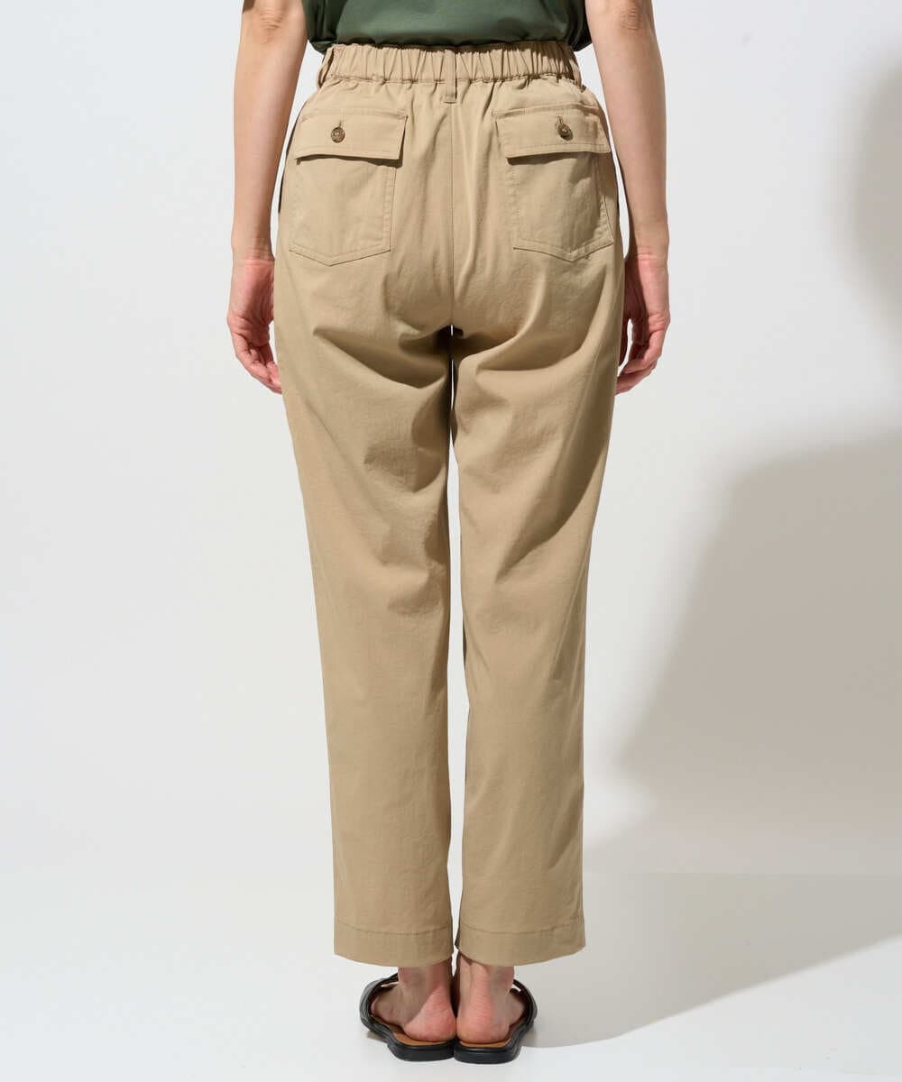 PZLGD26270 GEORGES RECH(ジョルジュ・レッシュ) ハイストレッチベイカーパンツ ベージュ