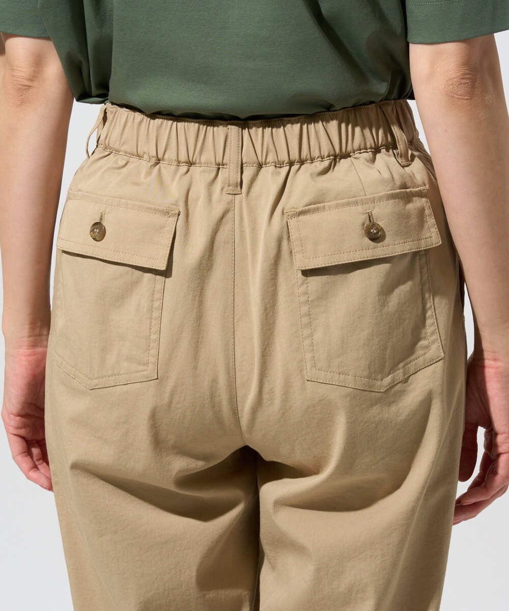 PZLGD26270 GEORGES RECH(ジョルジュ・レッシュ) ハイストレッチベイカーパンツ ベージュ